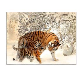 Animal Tapestry Wall Decor Backdrop Tapestry Bedroom Wall Cloth Tiger Bedside Living Room Decorative Wall Art; 43x59 inch