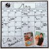 Dry Erase Fridge Calendar. Meal Planner, Organizer. Bill Reminder Paisley Calendar