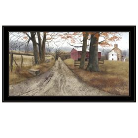 Trendy Decor 4U "The Road Home" Framed Wall Art, Modern Home Decor Framed Print for Living Room, Bedroom & Farmhouse Wall Decoration by Billy Jacobs