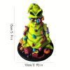 1pc, Resin Halloween Witch Figurine - Perfect Table Decoration for Christmas Parties and Kids Novelty Gift