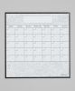Dry Erase Fridge Calendar. Meal Planner, Organizer. Bill Reminder Paisley Calendar