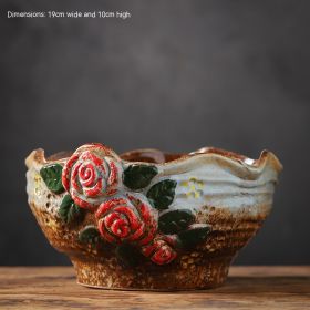 Large Succulent Flower Pot Ceramic (Option: 23style-Ceramic)