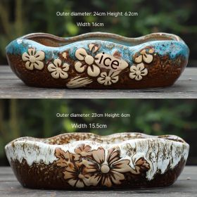 Large Succulent Flower Pot Ceramic (Option: 57style-Ceramic)