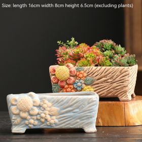 Large Succulent Flower Pot Ceramic (Option: 18style-Ceramic)