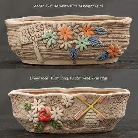 Large Succulent Flower Pot Ceramic (Option: 37style-Ceramic)