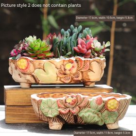 Large Succulent Flower Pot Ceramic (Option: 34Style-Ceramic)