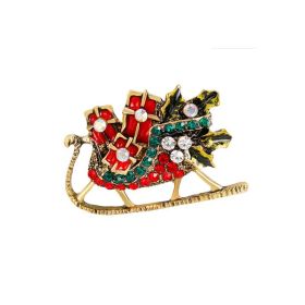 Napkin Ring Christmas Tree Garland Crutches Snowman Santa Claus Snowflake Bell Boots Letters (Option: 14 Xueqiao)
