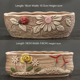 Large Succulent Flower Pot Ceramic (Option: 36Style-Ceramic)