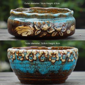 Large Succulent Flower Pot Ceramic (Option: 45Style-Ceramic)
