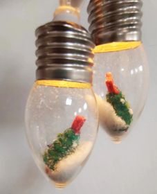 Cartoon Snowman Decorative Ornaments Christmas Tree String (Option: Christmas Tree-10 Lamp Batteries)