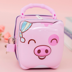 Creative Piggy Bank Children's Gifts (Color: Pink)