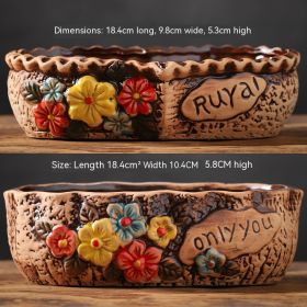 Large Succulent Flower Pot Ceramic (Option: 16style-Ceramic)