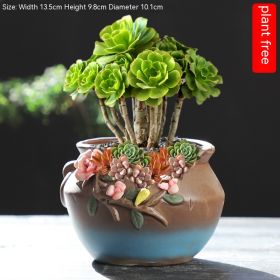 Large Succulent Flower Pot Ceramic (Option: 14style-Ceramic)