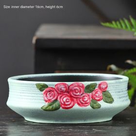 Large Succulent Flower Pot Ceramic (Option: 9style-Ceramic)