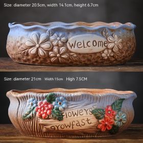 Large Succulent Flower Pot Ceramic (Option: 51style-Ceramic)