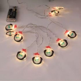 LED String Light Holiday Decoration (Option: Suit Snowman-6 M 40 Lights USB)